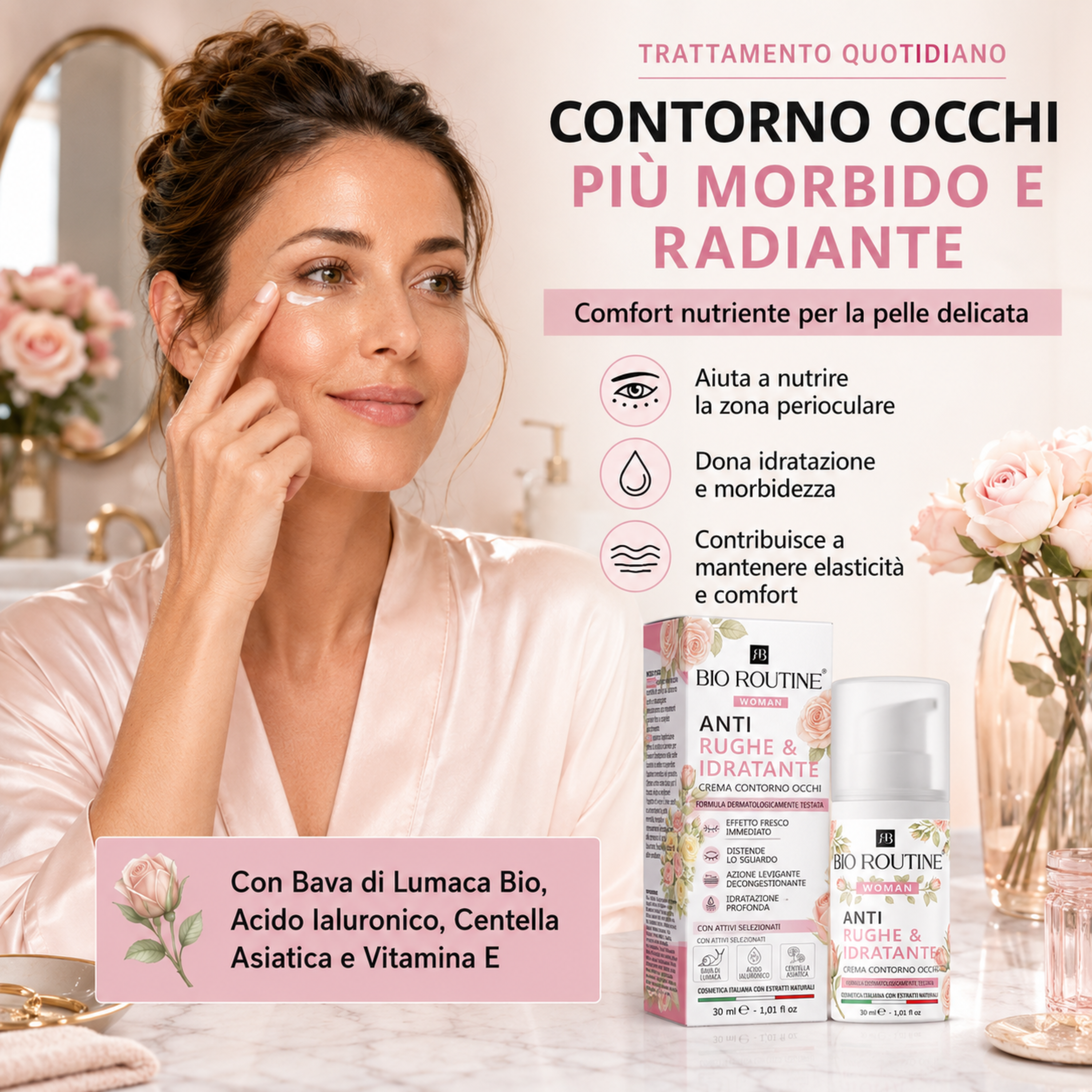 Crema Contorno Occhi donna