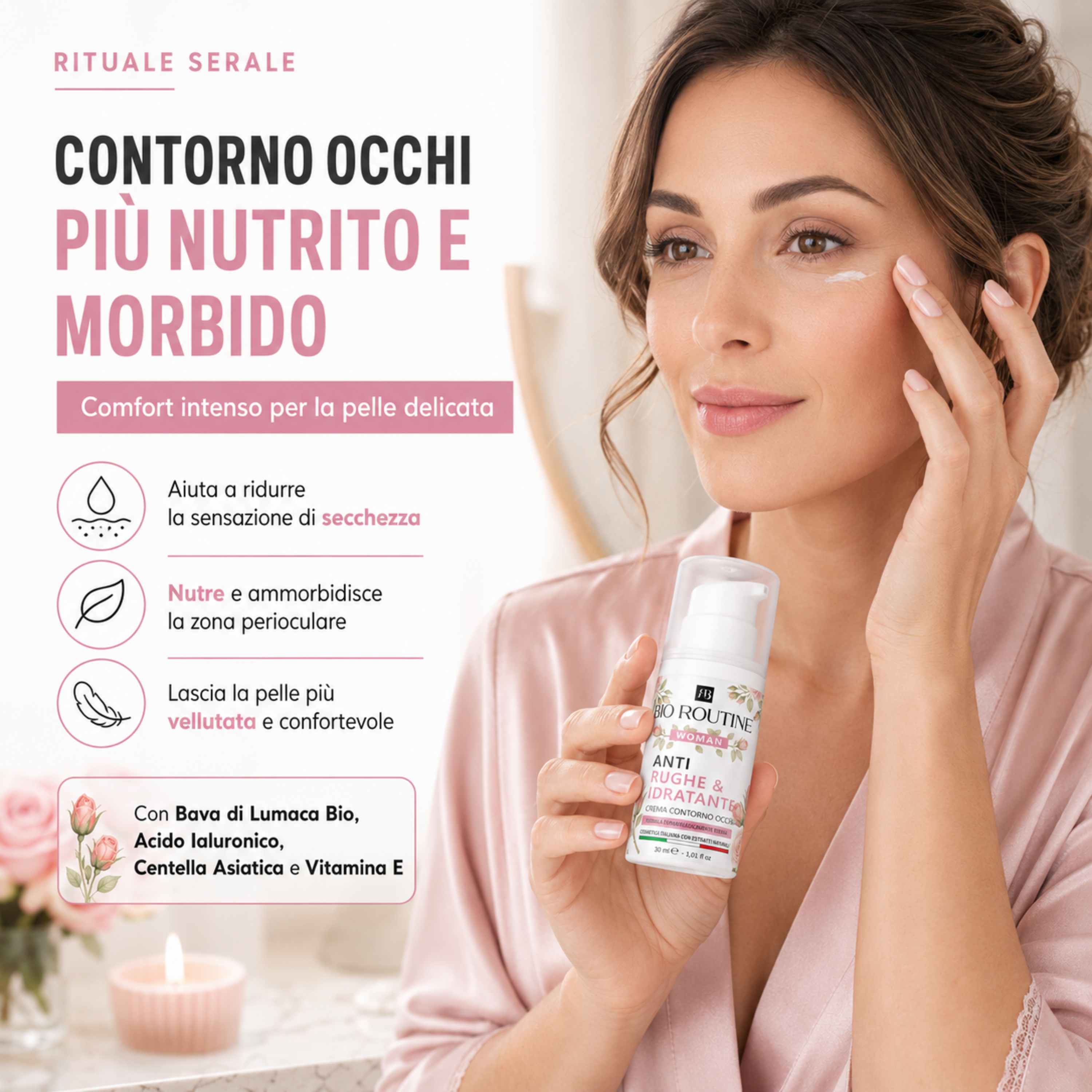 Crema Contorno Occhi donna