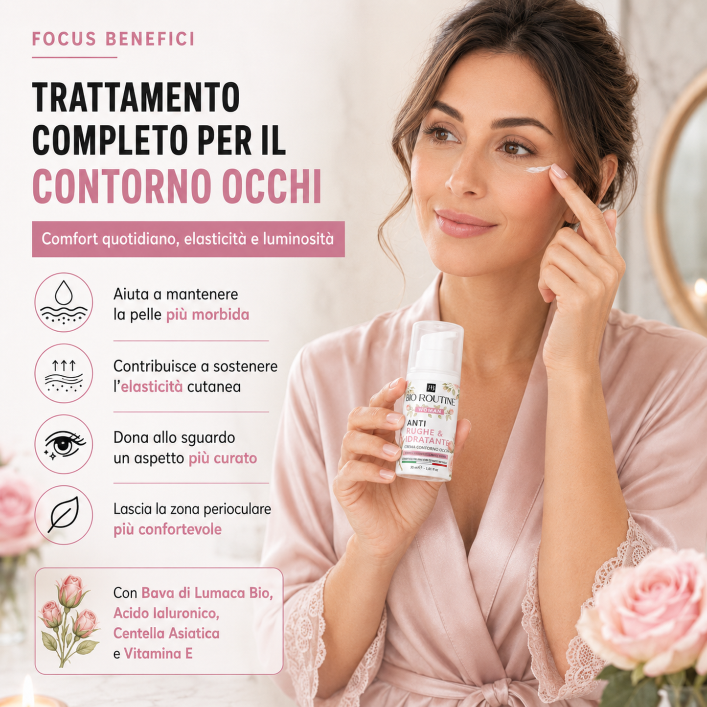 Crema Contorno Occhi donna