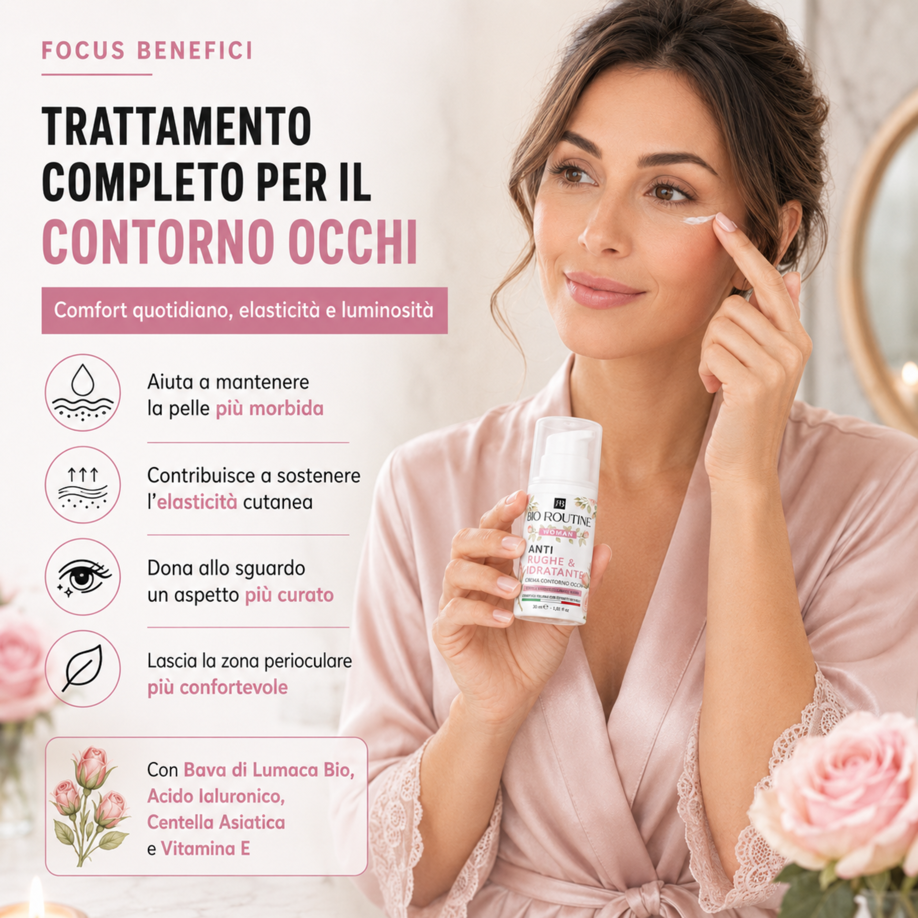 Crema Contorno Occhi donna