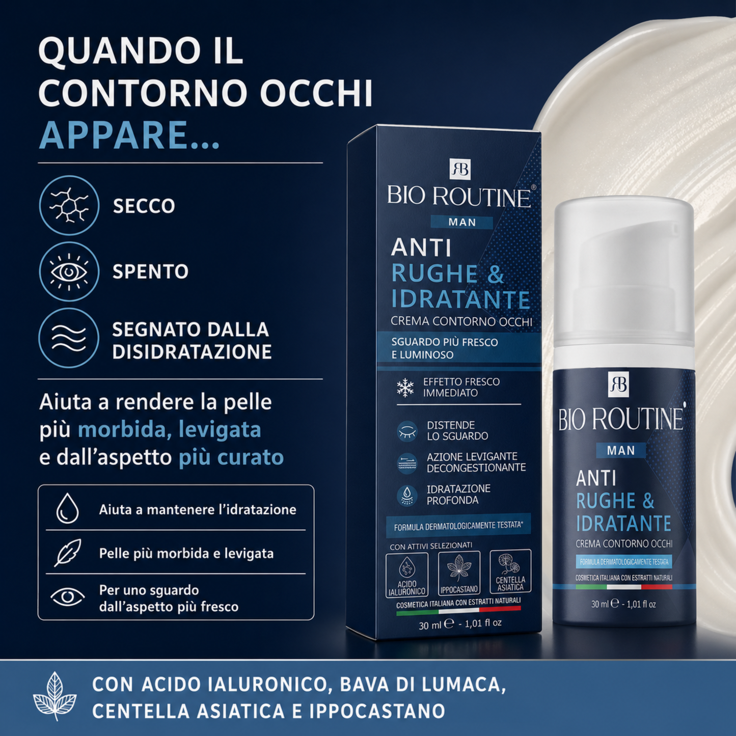 Crema Contorno Occhi UOMO