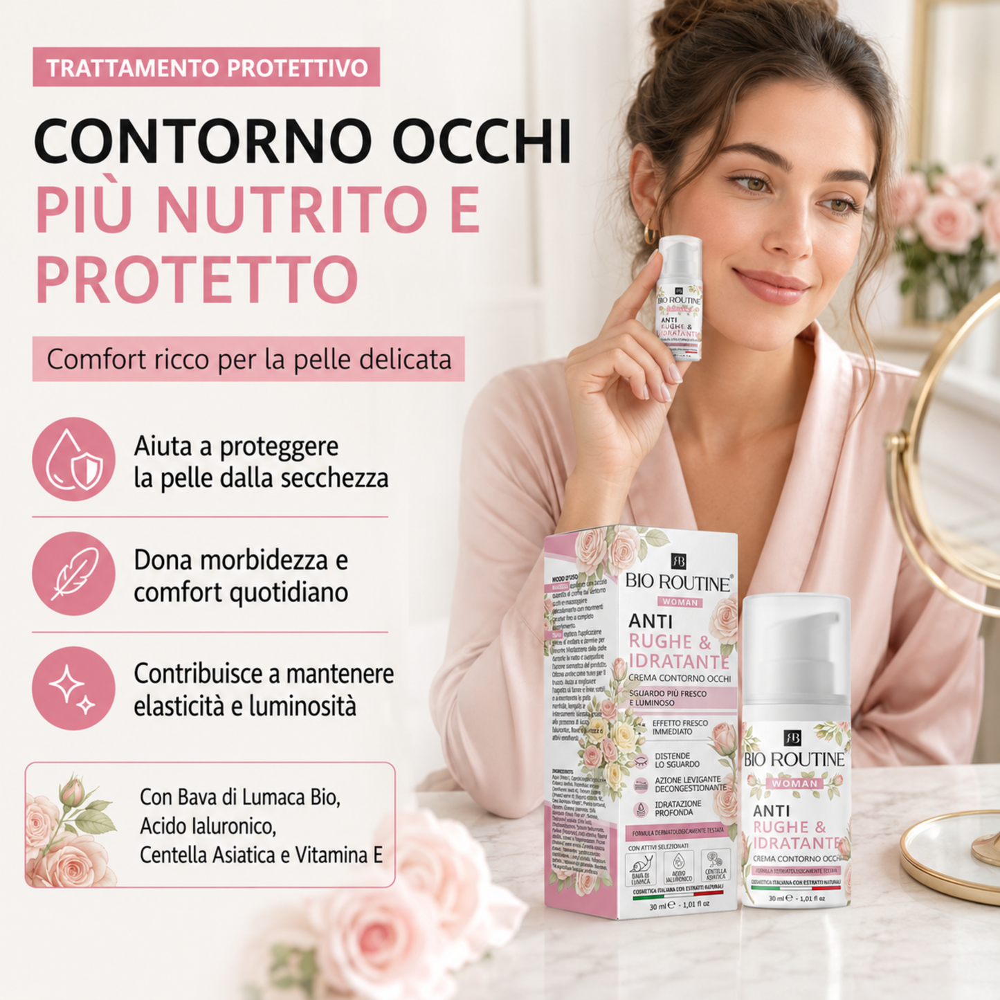Crema Contorno Occhi donna