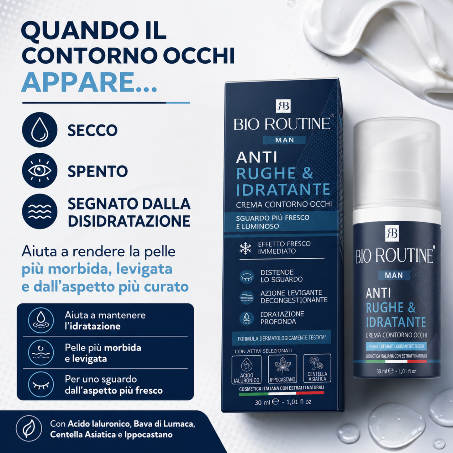 Crema Contorno Occhi UOMO