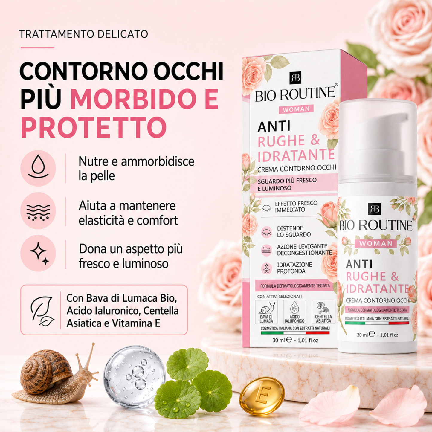 Crema Contorno Occhi donna