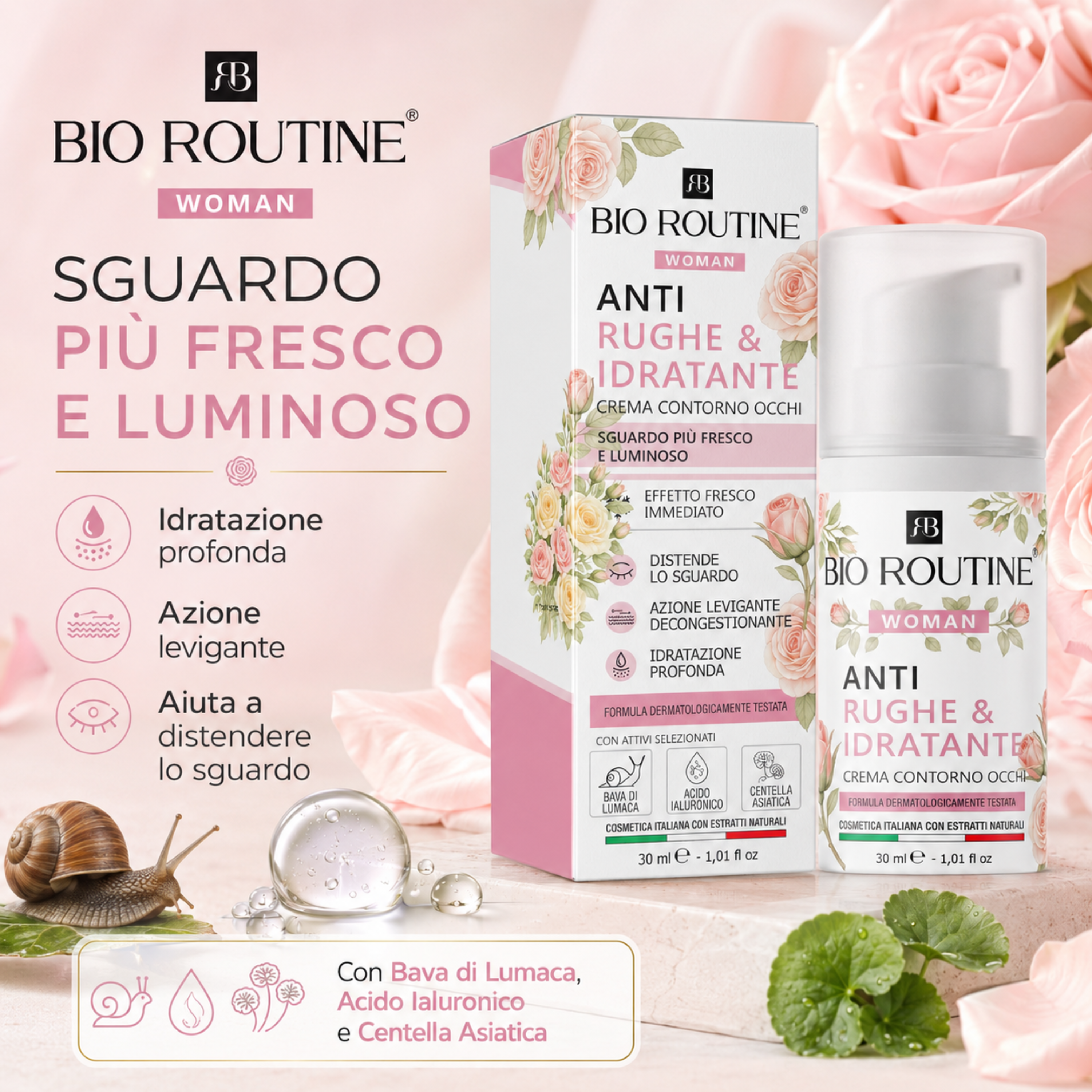 Crema Contorno Occhi donna