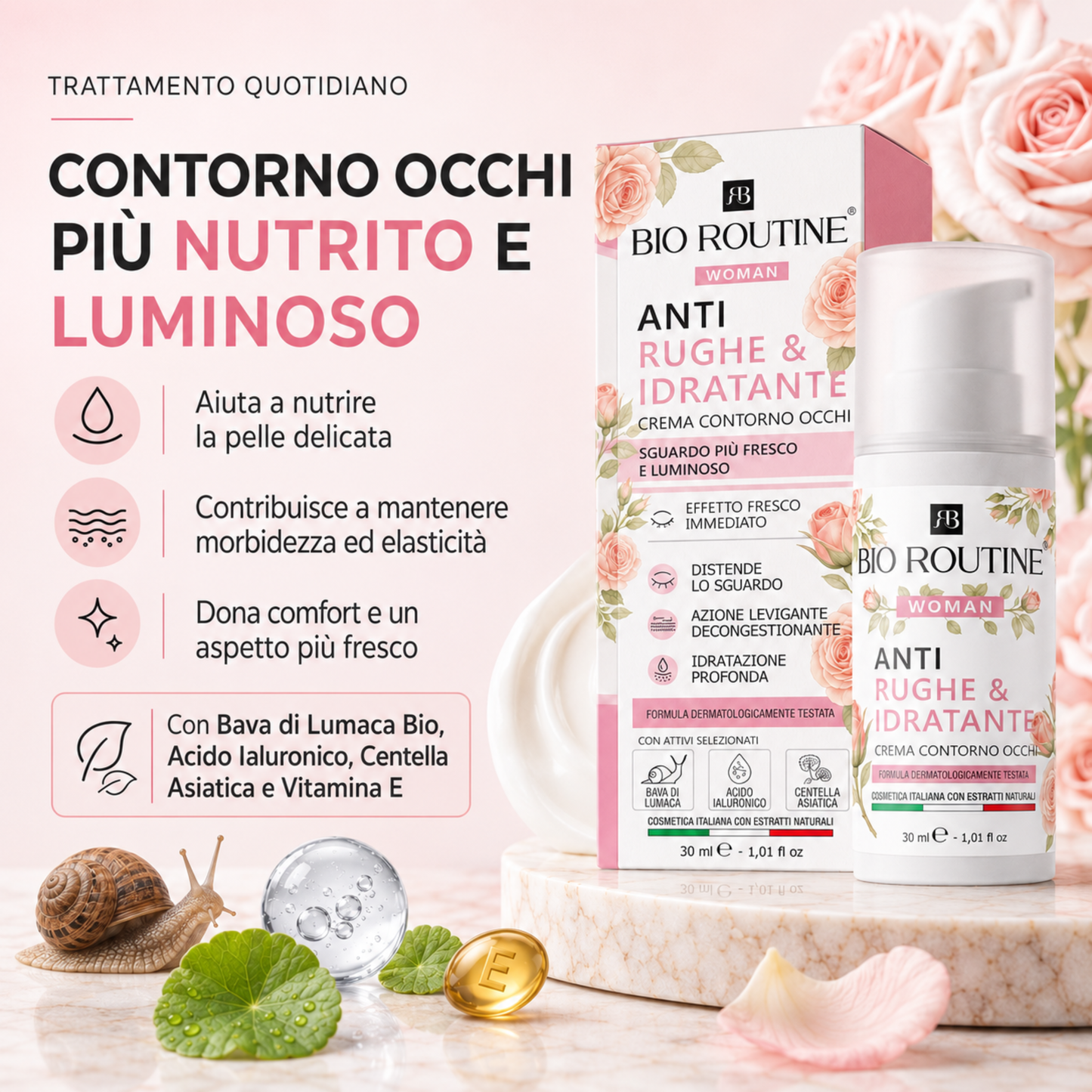Crema Contorno Occhi donna