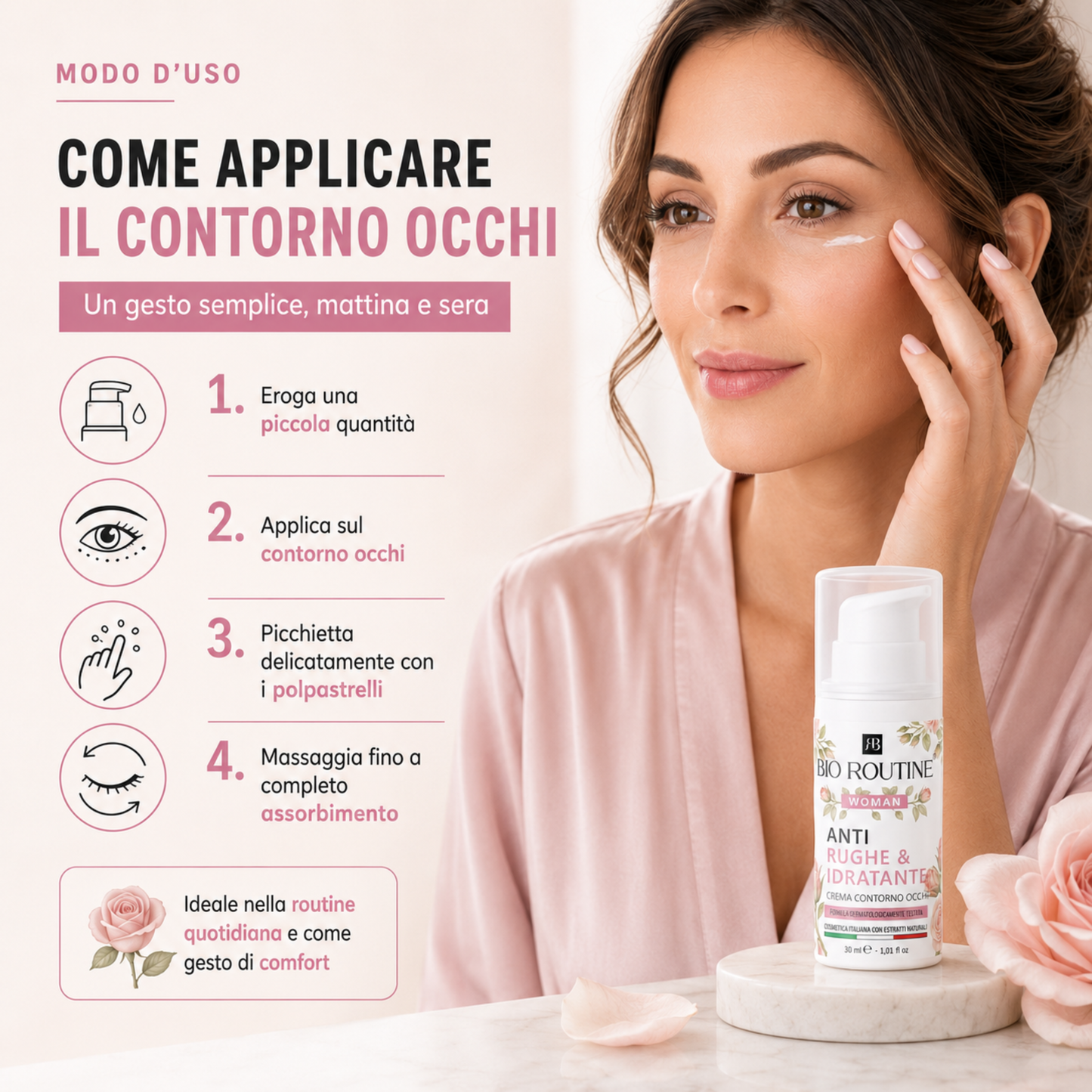 Crema Contorno Occhi donna
