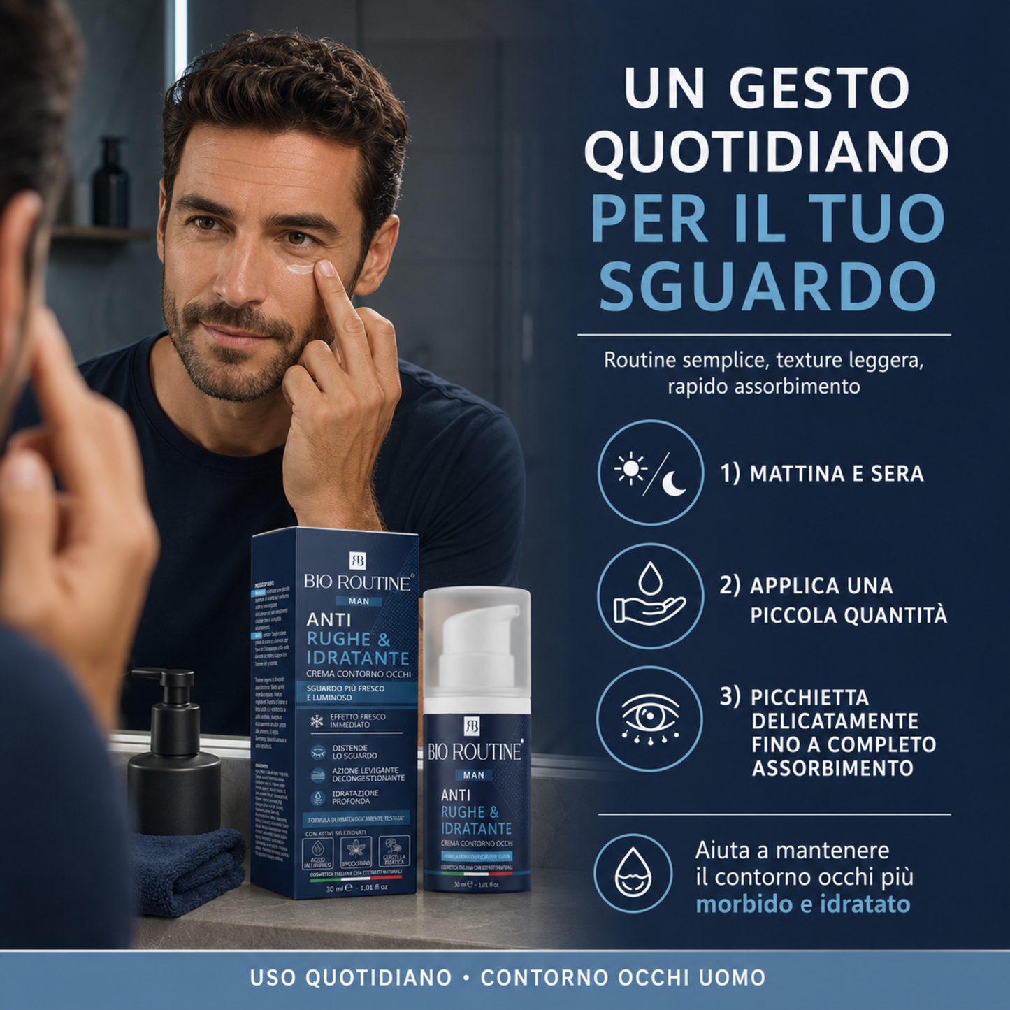 Crema Contorno Occhi UOMO