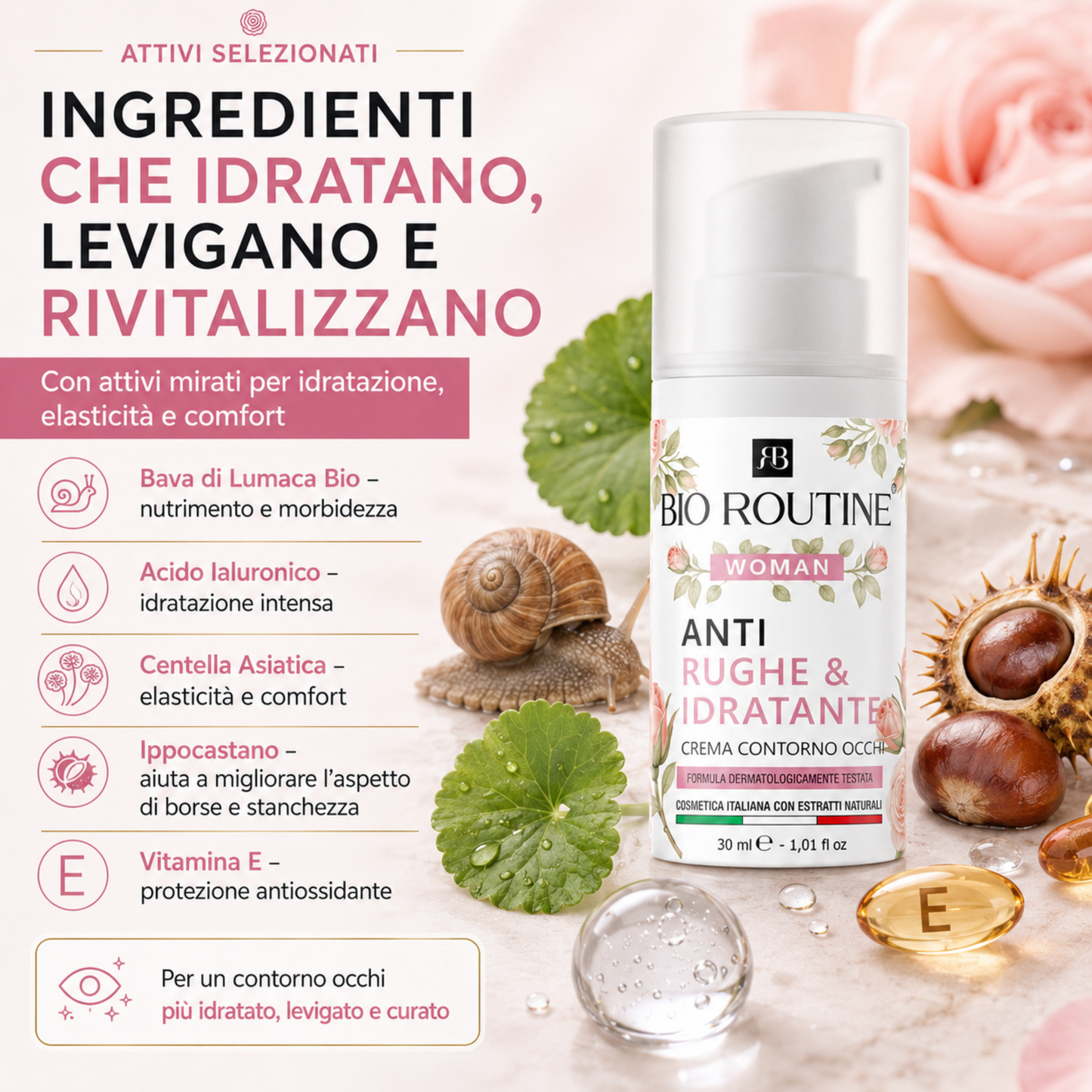 Crema Contorno Occhi donna