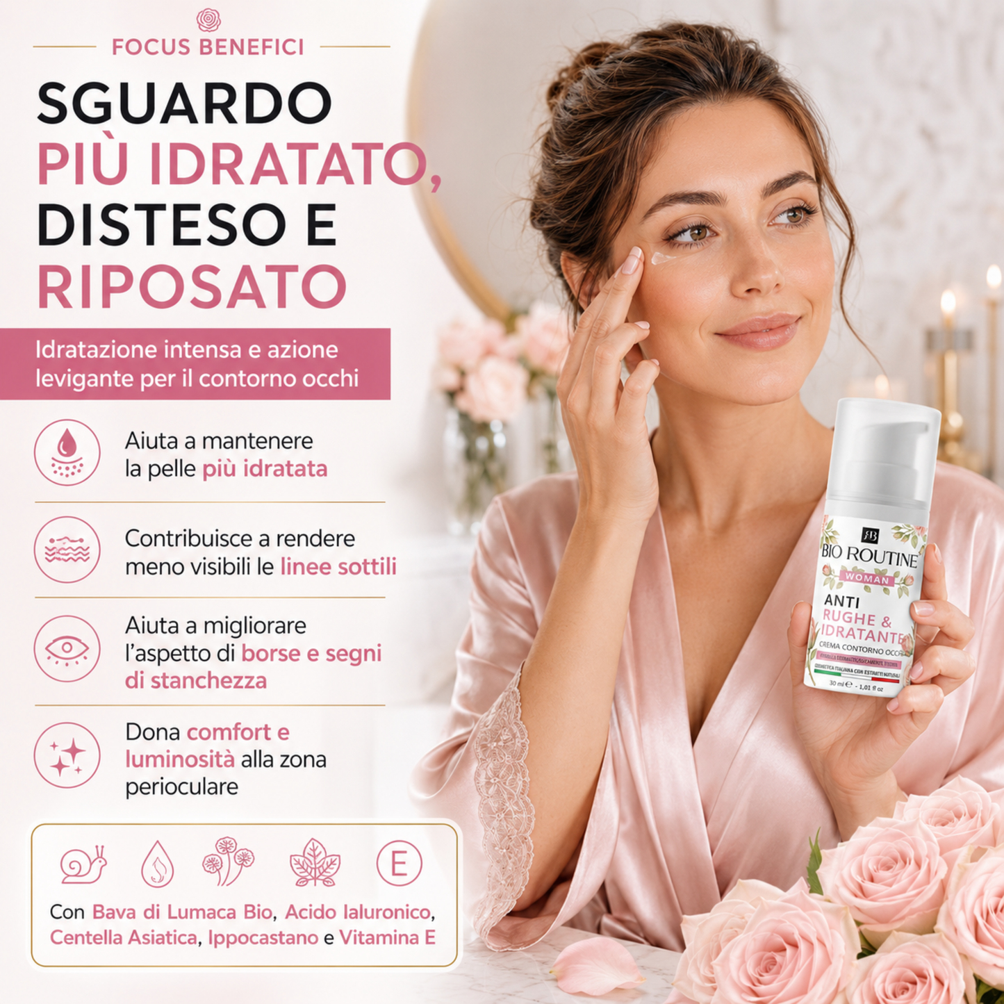 Crema Contorno Occhi donna