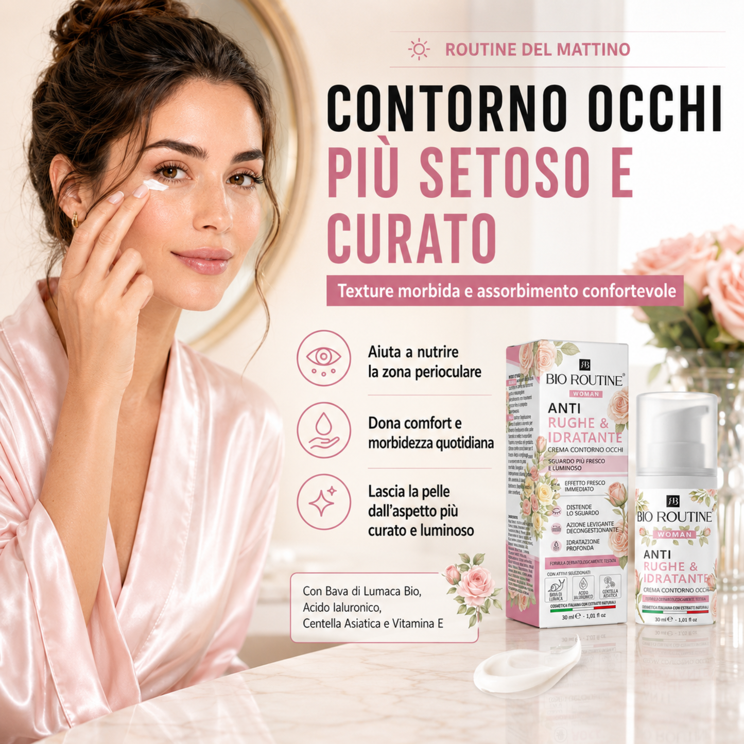 Crema Contorno Occhi donna