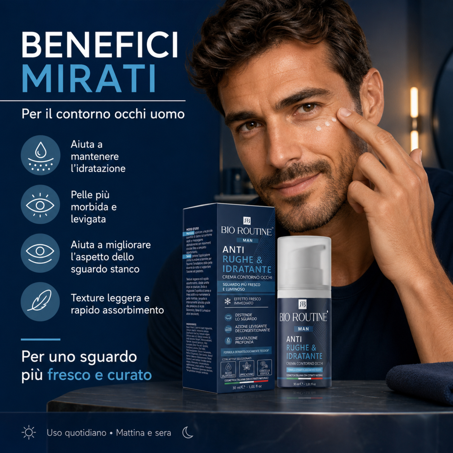Crema Contorno Occhi UOMO