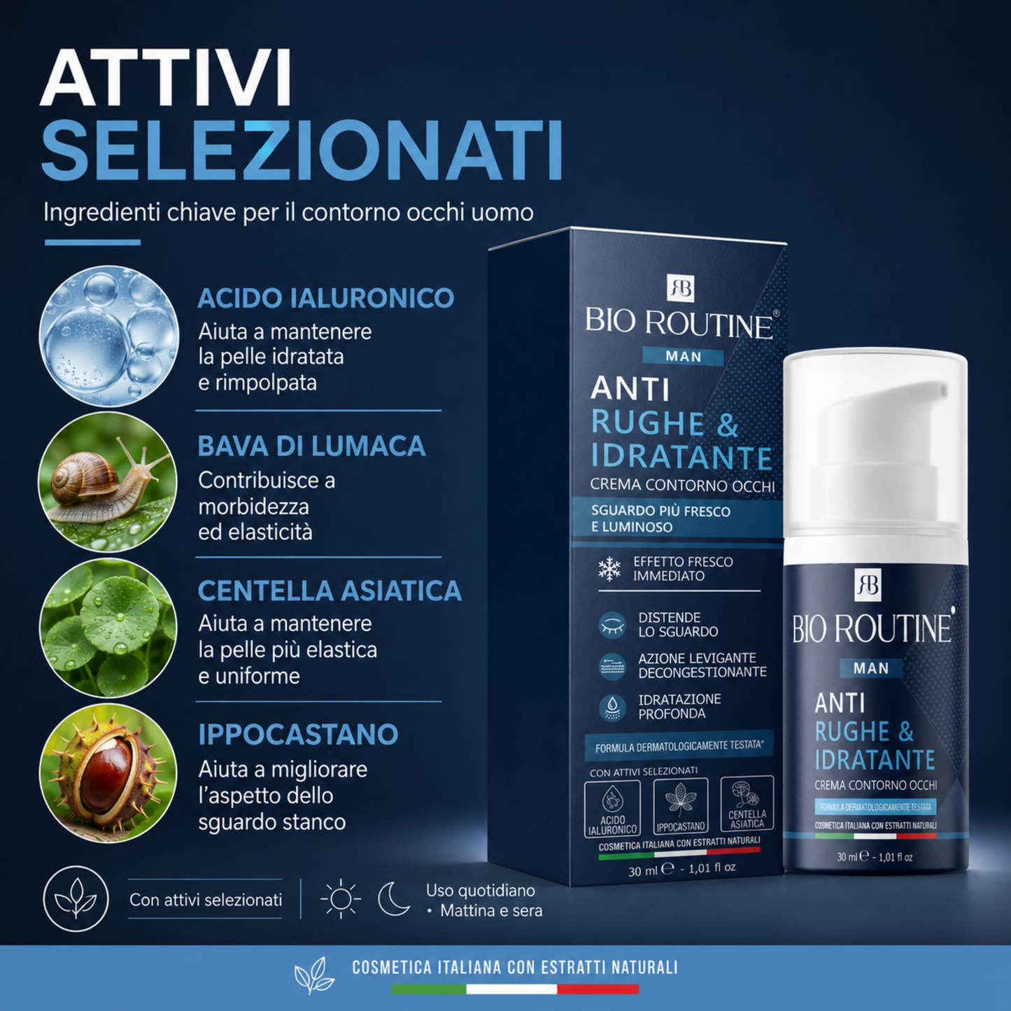 Crema Contorno Occhi UOMO