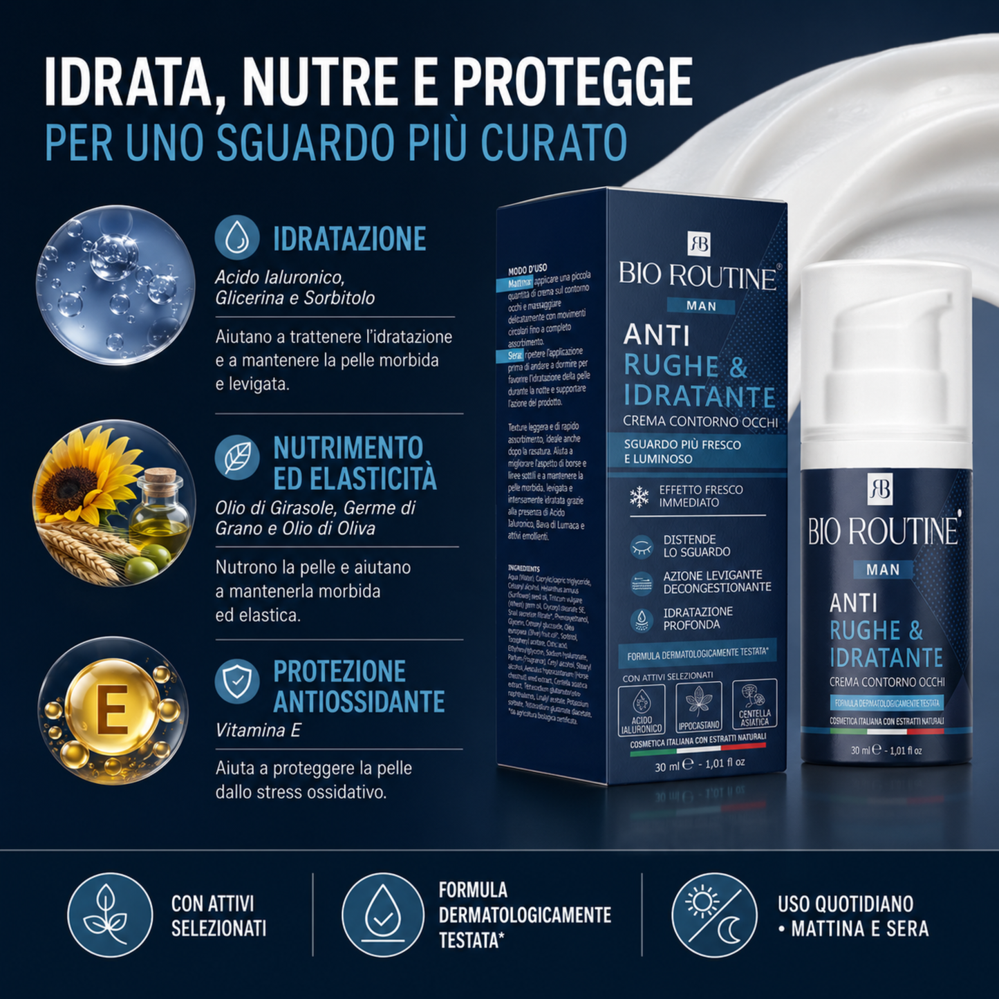 Crema Contorno Occhi UOMO